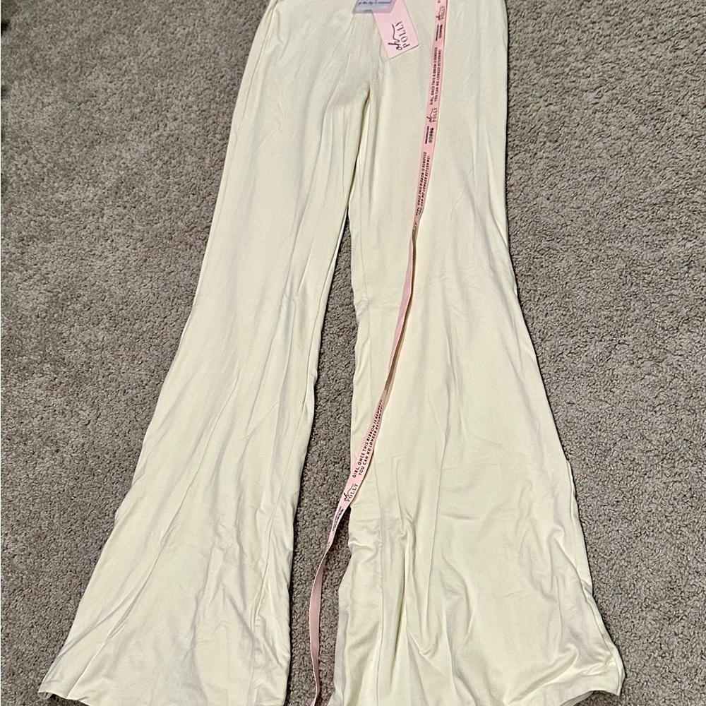 Oh Polly Ivory Flared Pants
